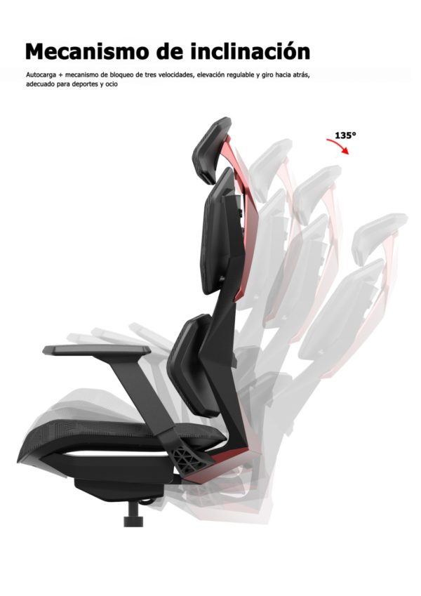 SILLA GAMER LIGHT - Imagen 4